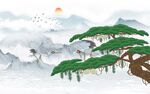 中式背景墙