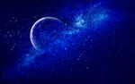 蓝色星空