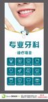 专业牙科易拉宝