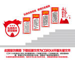 建党精神楼梯文化墙