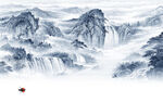 大气 山水新背景画 tif分层