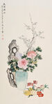 古典花鸟虫鱼中式水墨装饰画