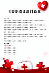 红十字会展板