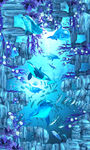 海豚3D立体地板地砖