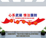 人民武装文化墙