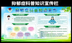 抑郁症科普知识宣传栏