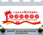 社会主义核心价值观文化墙