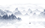 新中式山水画