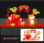 2022虎年美陈