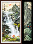 玄关山水画