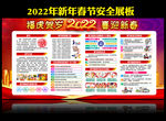 春节安全知识宣传栏