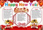 春节手抄报英语小报
