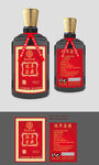白酒标签