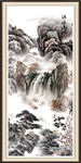  山水装饰画