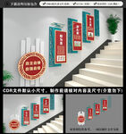校园楼梯文化墙
