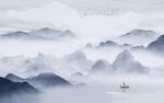 中式 客厅别墅山水 TIF分层