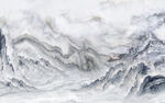 石纹别墅客厅山水 tif分层