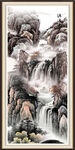 玄关山水画