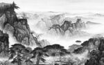 别墅 高档灰色山水 TlF分层