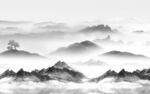 现代 灰色新款山水 TlF分层