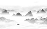 中式灰色山水 TlF分层