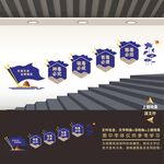 禁毒楼梯楼道文化墙