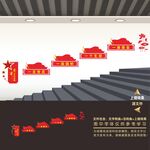 党建楼道文化墙