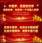 中国梦展板