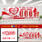 保安公司形象墙
