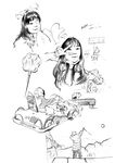 女孩插画