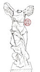 胜利女神插画