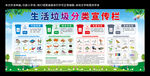 生活垃圾分类宣传栏