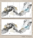 山水水墨画