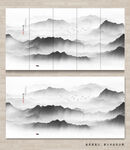 现代水墨画