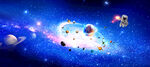 星系宇宙星空背景