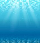 浅蓝色海底矢量底纹