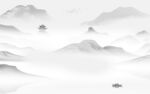 背景墙最新高端山水 TIF分层