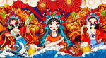 国潮烧烤火锅串串香