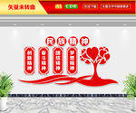 民族精神文化墙