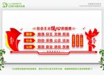红色立体党建文化墙