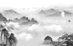 热卖新高端山水画 tif分层