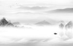 新品 高端山水画 tif分层
