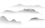 别墅最新山水墙画 tif分层