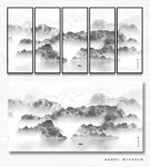 抽象水墨画