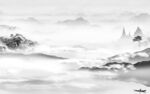 人气客厅新山水画 TIF分层