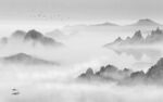 中国风最新背景山水 TIF分层