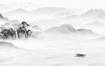 爆款意境新山水画 TIF分层