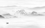 新品意境新山水画 TIF分层