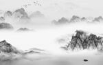 高档 高清山水画 TIF分层 