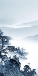 现代 山水画背景图 tif分层